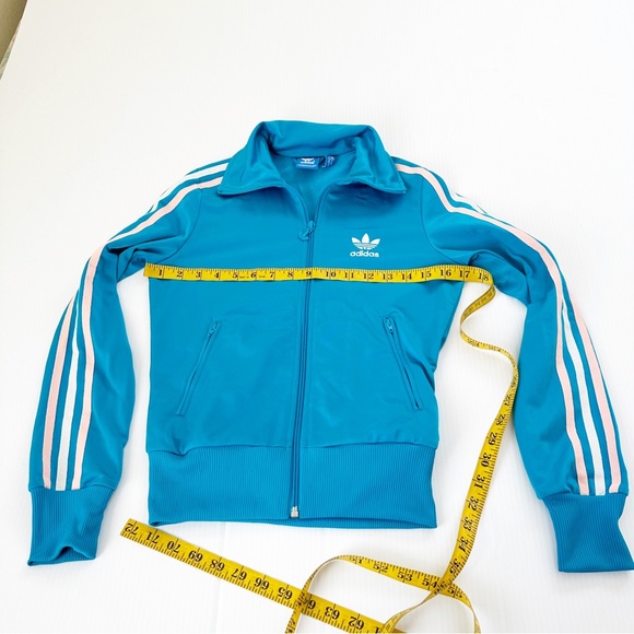 Adidas Trefoil 3 Stripe Zip Jacket, XS - Picture 8 of 11